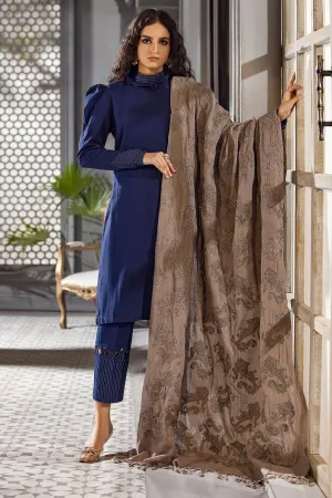 3650-SARINNAH EMBROIDERED PASHMINA BLEND SHAWL