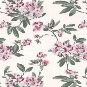Adeline Dusky Rose Curtain Fabric