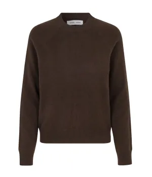 Boston Cashmere Blend Knit in Mole