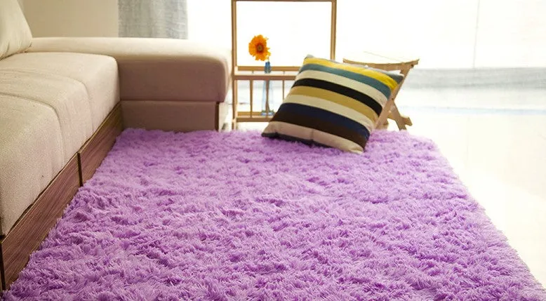 Color: Purple, Size: 120x160cm - Living room coffee table bedroom