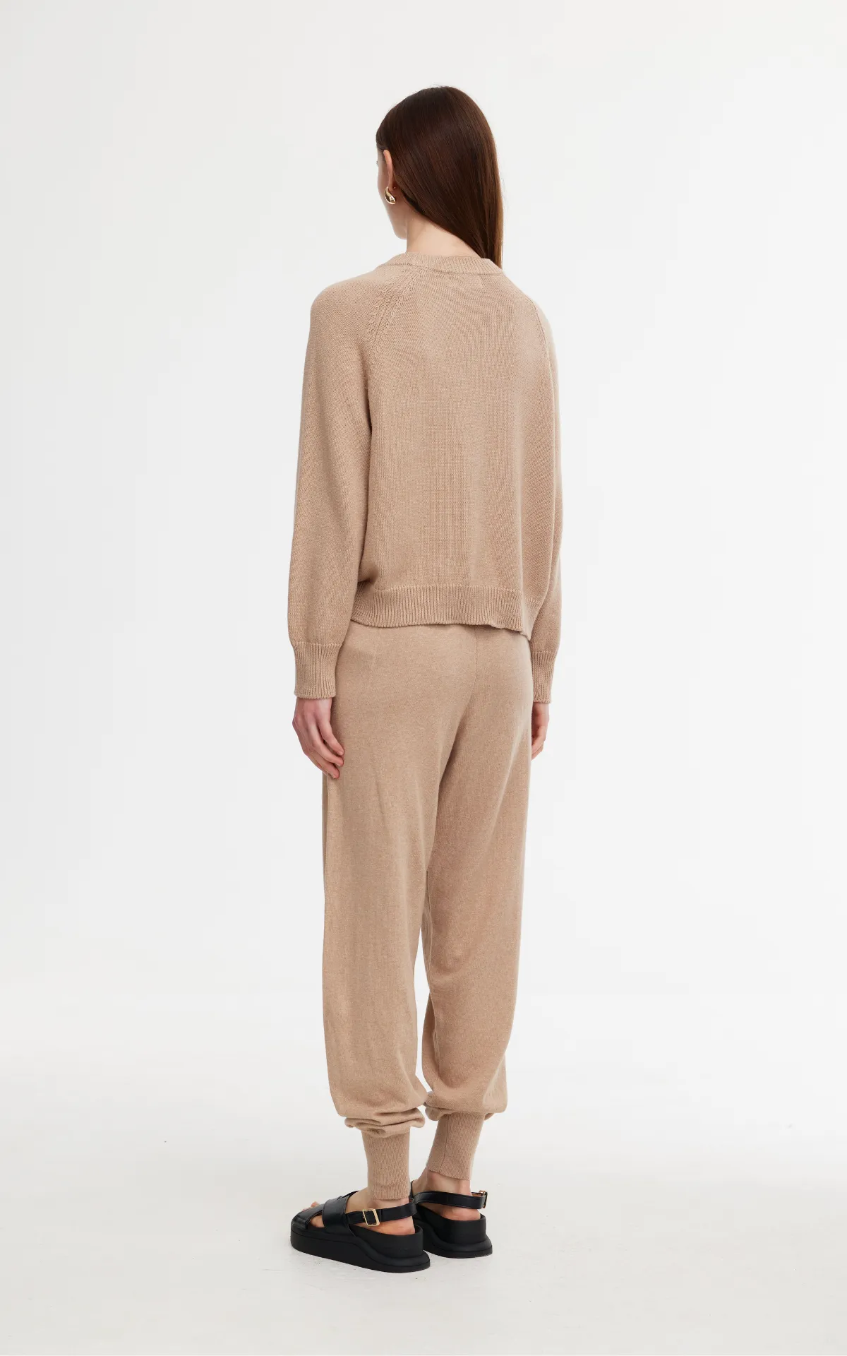 Eliza Knit Pant - Stone