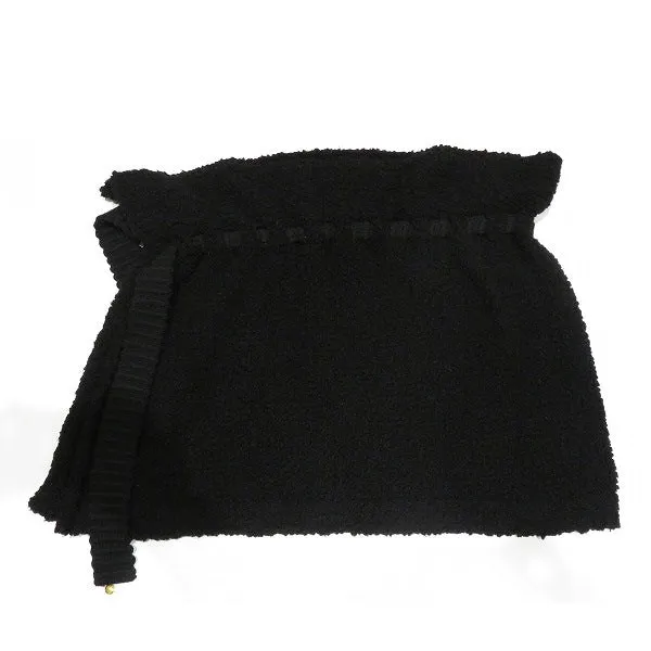 Fendi Wool Nylon Cape Shawl