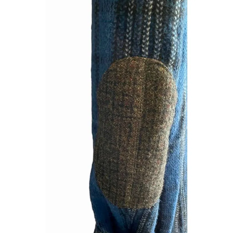Junya Watanabe x Comme des Garçons Patchwork Wool Men’s Blazer Jacket S Japan Blue