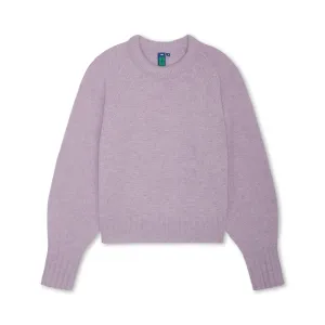 luxe crewneck sweater