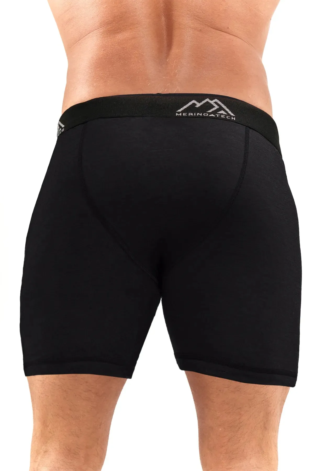 Men's Merino Boxers 150 Black (1 Pack)