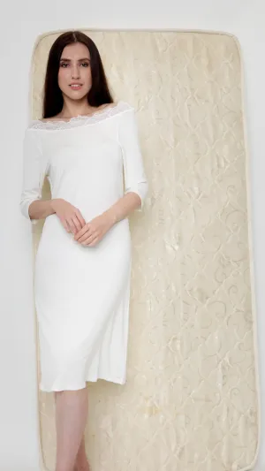 Off-White Soft Nightdress