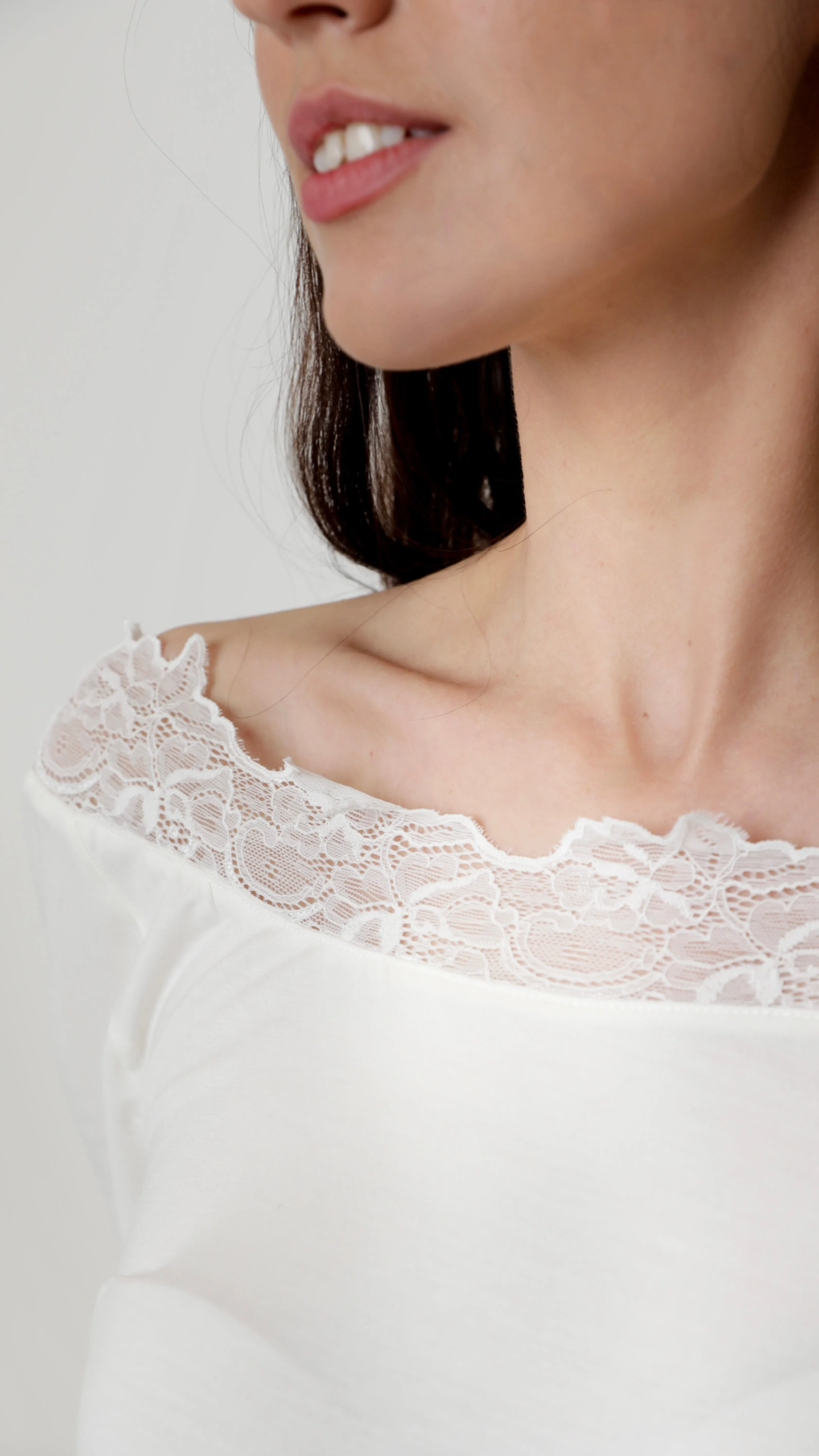 Off-White Soft Nightdress