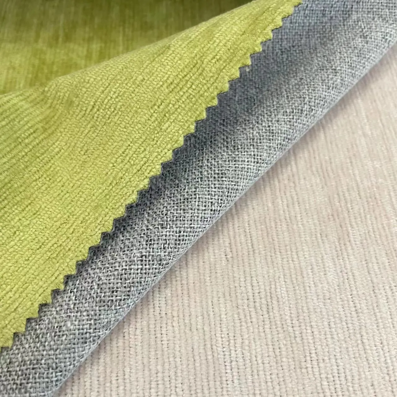 Rich Softness Chenille Blackout Drapes Curtain Fabric Window Treatment 208