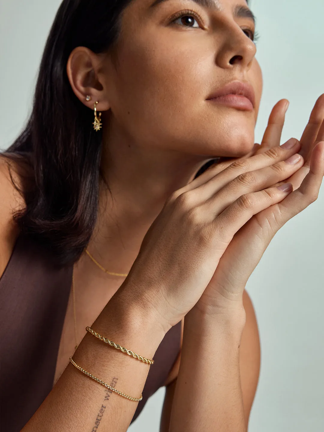 Rope Chain Layered Bracelet