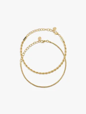Rope Chain Layered Bracelet