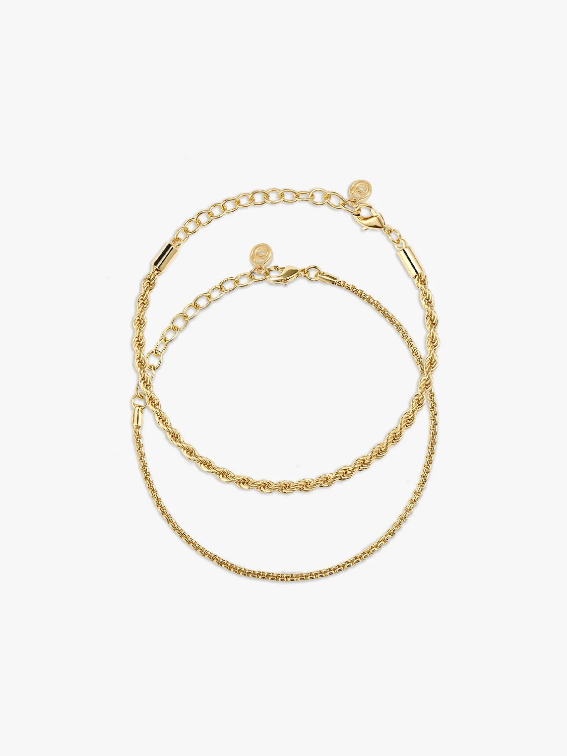 Rope Chain Layered Bracelet