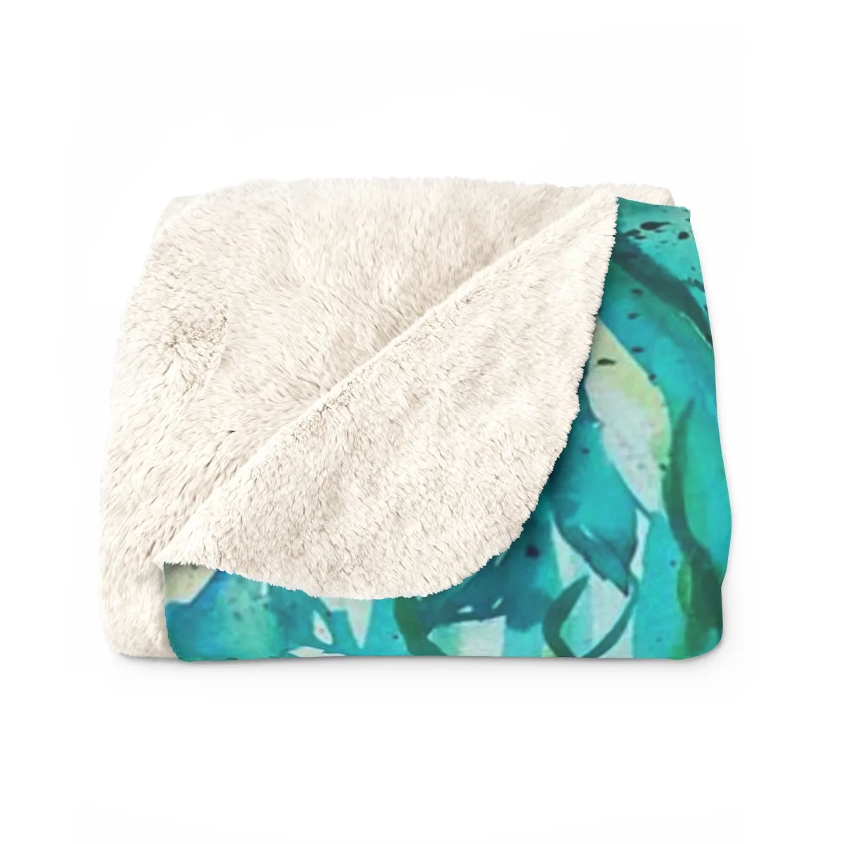 Sherpa Fleece Blanket - Plant Mom